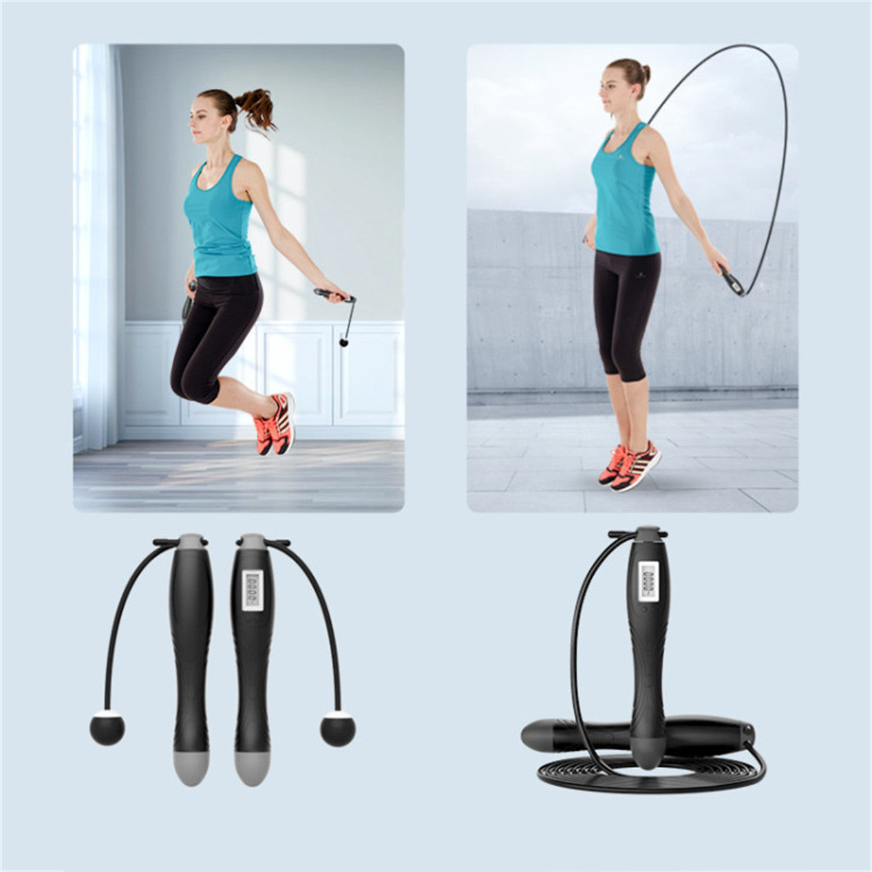 New Cordless Electronic Skipping Rope